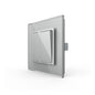 Livolo zweifach Taster mit Glasblende in Grau