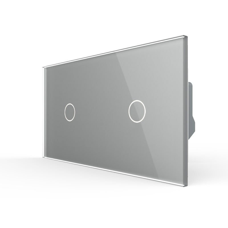 LIVOLO Touch EC 2 Wechselschalter Grau