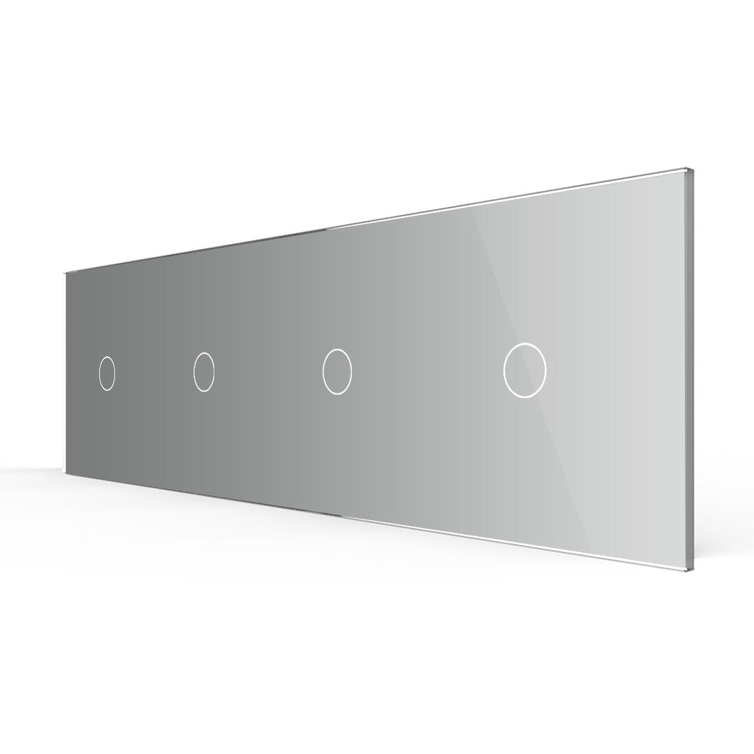 LIVOLO Glasblende für Sensor Wandschalter in Grau