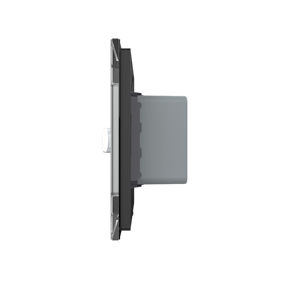 Livolo Bewegungsmelder und Touch-Schalter mit Glasblende in Grau