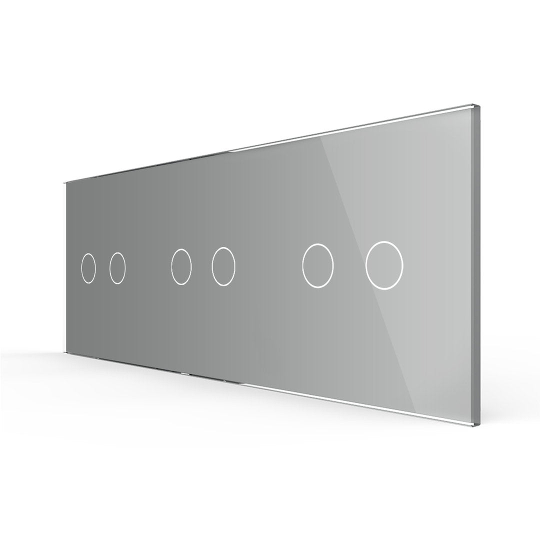 LIVOLO Glasblende für Design Lichtschalter in Grau