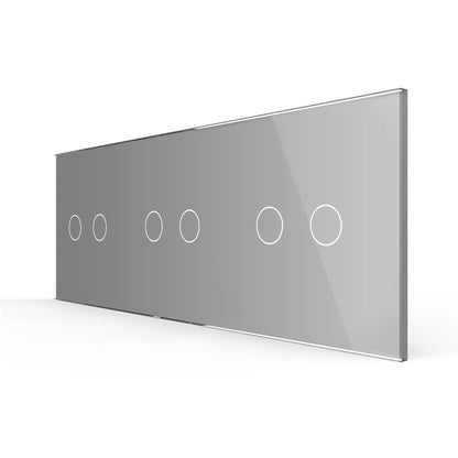 LIVOLO Glasblende für Design Lichtschalter in Grau