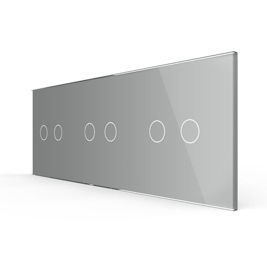 LIVOLO Glasblende für Design Lichtschalter in Grau