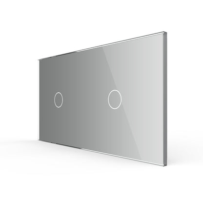 LIVOLO Glasblende für Touch Lichtschalter in Grau