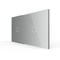 LIVOLO Glasblende für Touch Lichtschalter in Grau