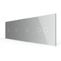 LIVOLO Glasblende für Design Touch Wandschalter in Grau Glas