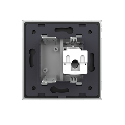 Livolo einfaches, graues LAN-Modul CAT6 mit Glasrahmen