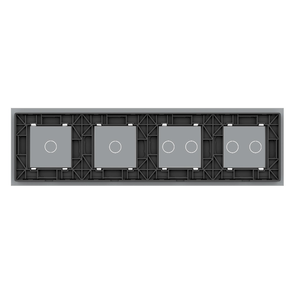 LIVOLO Glasblende für Design Glasschalter in Grau