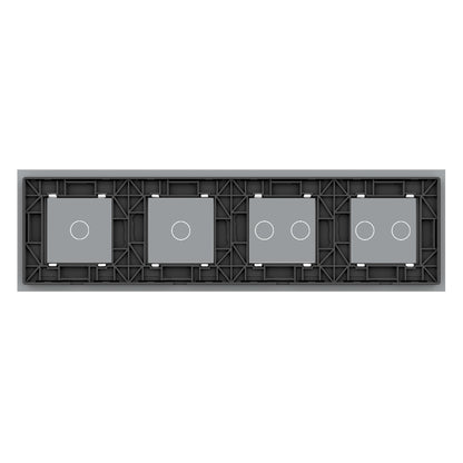 LIVOLO Glasblende für Design Glasschalter in Grau