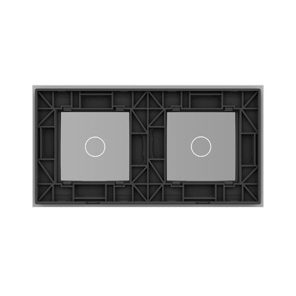 LIVOLO Glasblende für Touch Lichtschalter in Grau