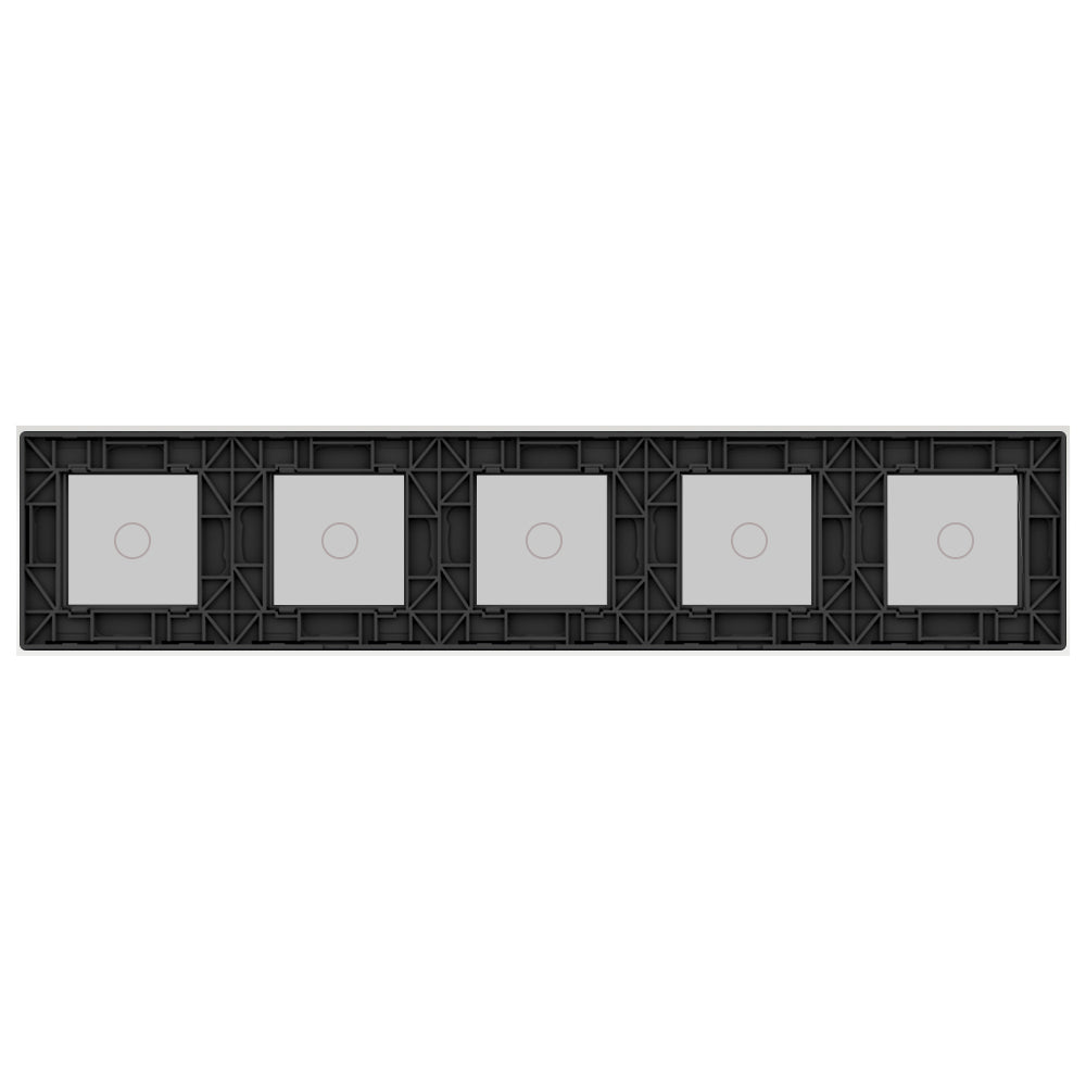 LIVOLO Glasblende für Touch Wandlichtschalter in Grau
