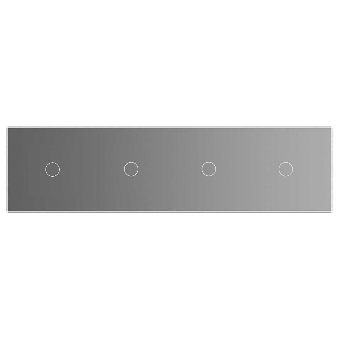 LIVOLO Glasblende für Sensor Wandschalter in Grau