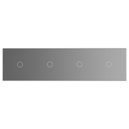 LIVOLO Glasblende für Sensor Wandschalter in Grau