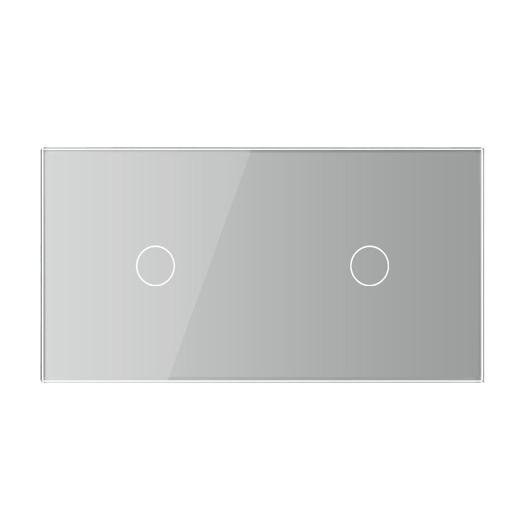 LIVOLO Glasblende für Touch Lichtschalter in Grau
