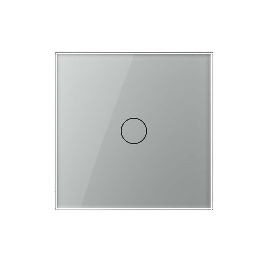 Glasblende für Touch Schalterprogramm von LIVOLO in Grau