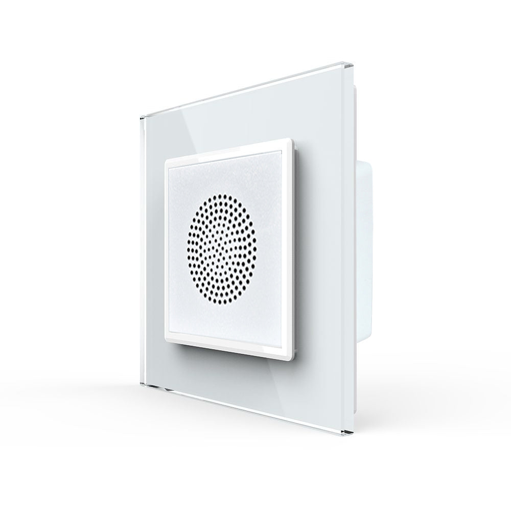 Livolo Bluetooth-Lautsprecher mit Glasblende in Weiß
