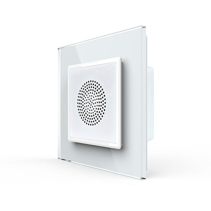 Livolo Bluetooth-Lautsprecher mit Glasblende in Weiß
