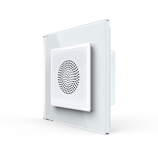 Livolo Bluetooth-Lautsprecher mit Glasblende in Weiß
