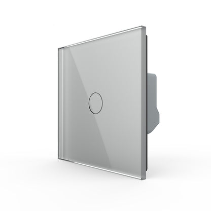 Livolo Taster Touch-Lichtschalter Glas Grau