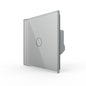 LIVOLO Touch Dimmer Wechselschalter mit Glasblende in Grau