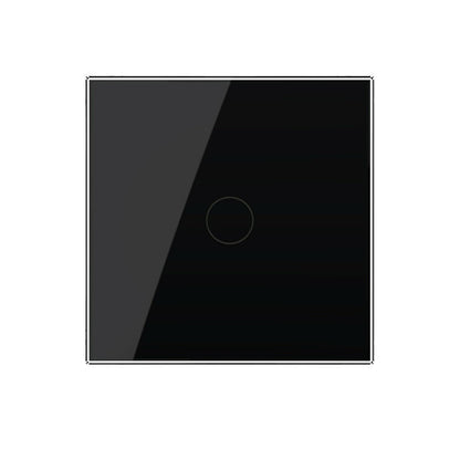 LIVOLO Touch EC Lichtschalter Ein / Aus Glas Schwarz