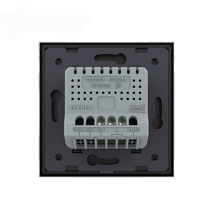 Glas-Touch-Dimmer in schwarz