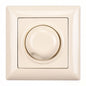 VISAGE Schuko Steckdose Dimmer Creme Jalousie Schalter Taster Rahmen Visage Unterputz - WEIM24