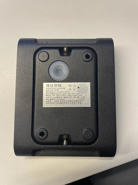 LED Wandleuchte wasserdicht 6 Watt IP65 Warmweiß 230V für Innen und Außen - WEIM24