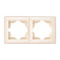 VISAGE Schuko Steckdose Dimmer Creme Jalousie Schalter Taster Rahmen Visage Unterputz - WEIM24