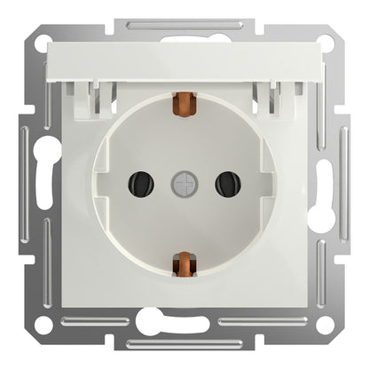 Schuko-Steckdose von Schneider Electric – Hochwertige Schalter und UP Produkte der Serie Asfora - WEIM24
