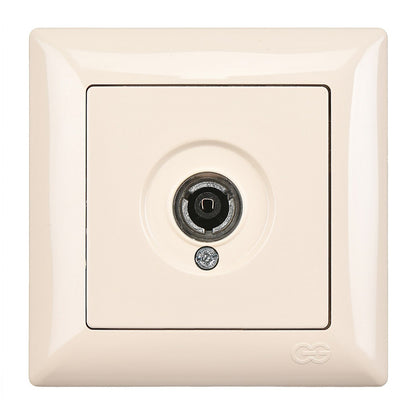 VISAGE Schuko Steckdose Dimmer Creme Jalousie Schalter Taster Rahmen Visage Unterputz - WEIM24