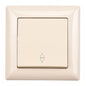 VISAGE Schuko Steckdose Dimmer Creme Jalousie Schalter Taster Rahmen Visage Unterputz - WEIM24