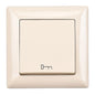 VISAGE Schuko Steckdose Dimmer Creme Jalousie Schalter Taster Rahmen Visage Unterputz - WEIM24