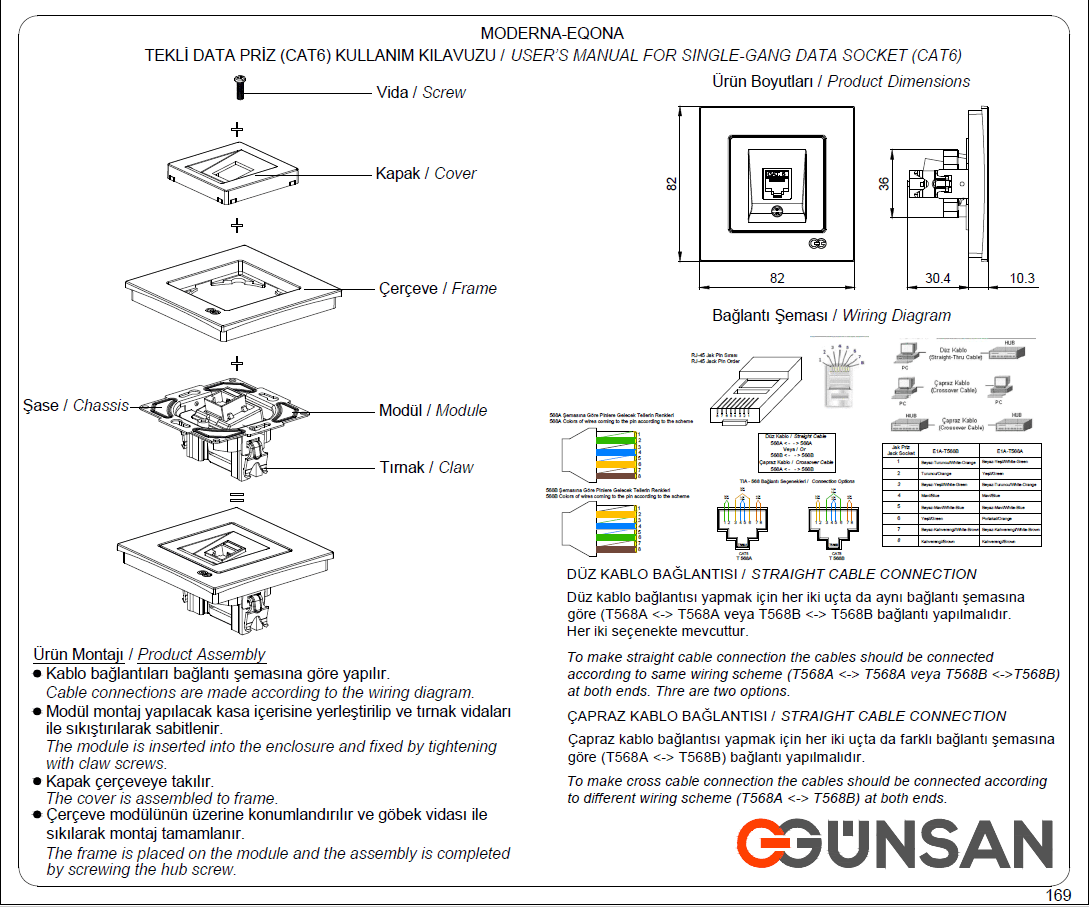 UP Schalterprogramme Eqona / Radius Cremeweiß Günsan