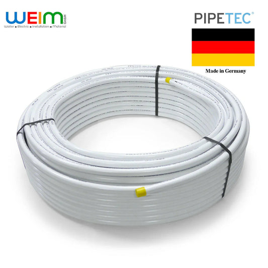 Mehrschichtverbundrohr PIPETEC 26x3 für Heizung und Trinkwasser, 50 Meter, DVGW Presssyst. - WEIM24