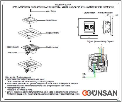 UP Schalterprogramme Eqona / Radius Cremeweiß Günsan