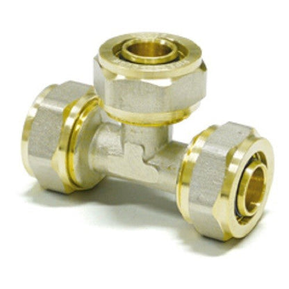 Schraubfitting PIPETEC TH für Verbundrohr Messing Bogen Kupplung T-Stück DVGW kaufen - WEIM24