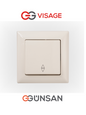 Schuko Steckdose Dimmer Unterputz Jalousie Schalter Taster TV Visage Cremeweiß - WEIM24