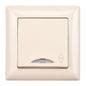 VISAGE Schuko Steckdose Dimmer Creme Jalousie Schalter Taster Rahmen Visage Unterputz - WEIM24