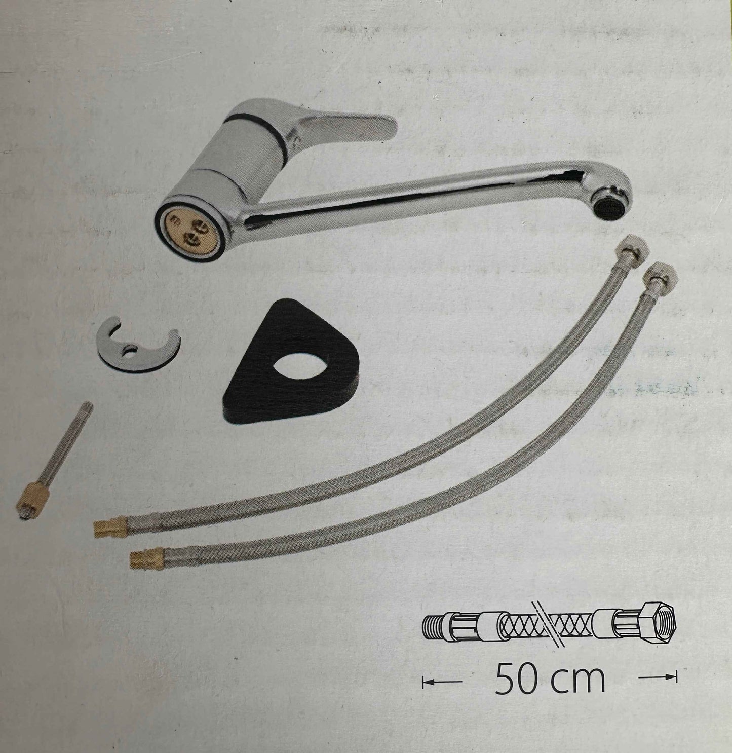 Sanitop-Wingenroth AquaSu Spültischarmatur „JETMIX“ Chrom Einhebelmischer