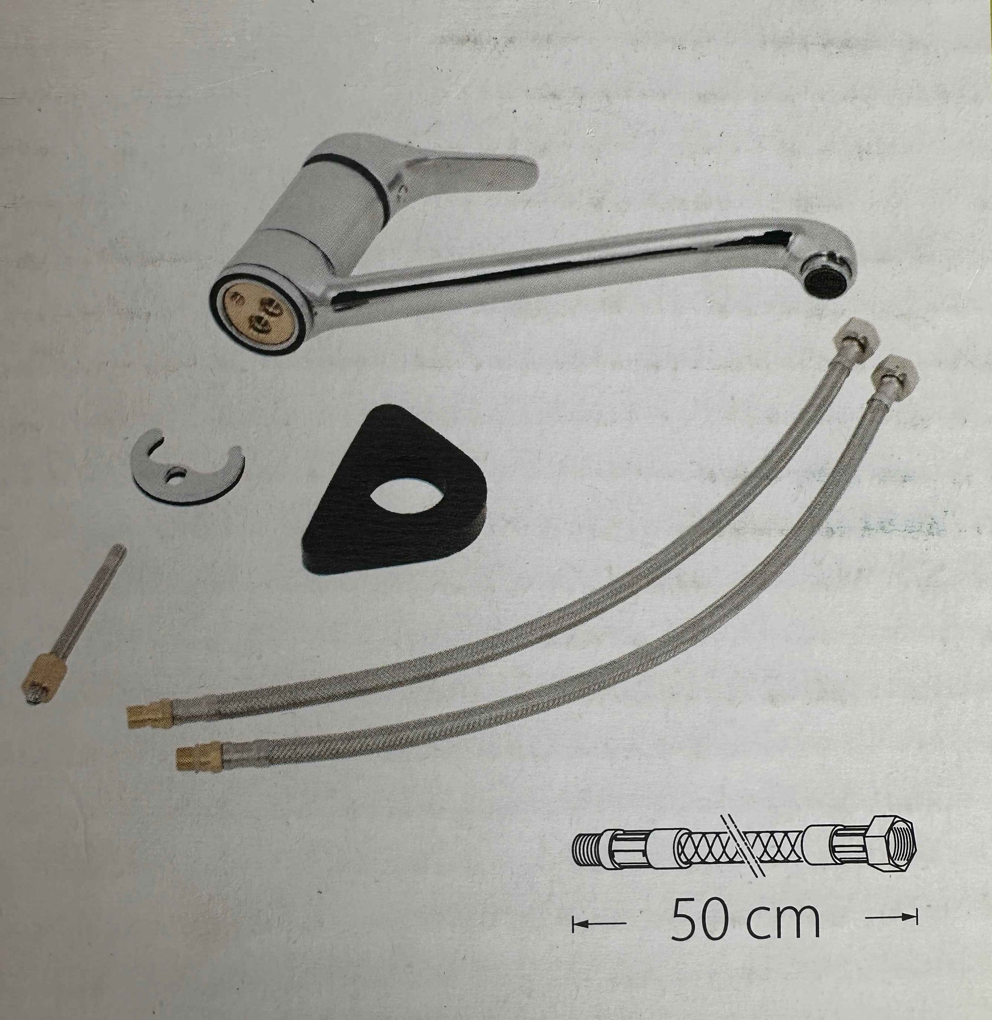 Sanitop-Wingenroth AquaSu Spültischarmatur „JETMIX“ Chrom Einhebelmischer