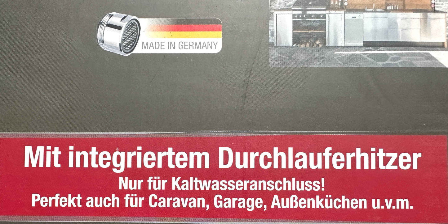 Cornat SMART HEATER mit Durchlauferhitzer und Digitalanzeige