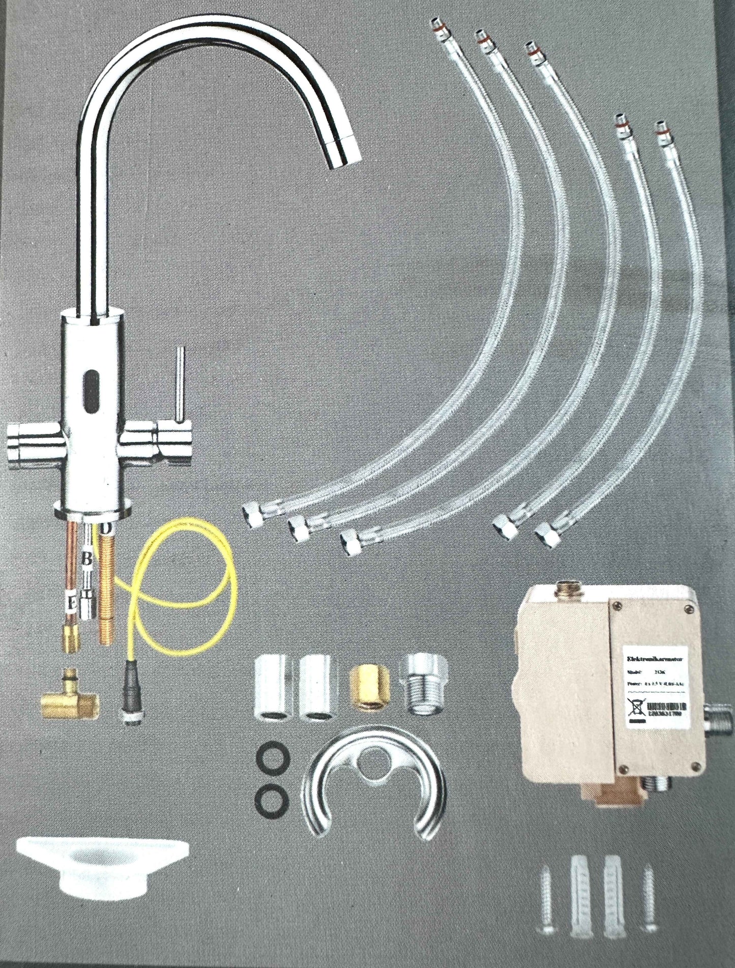 Cornat „SENSO“ Infrarot-Spültischarmatur (chrom)
