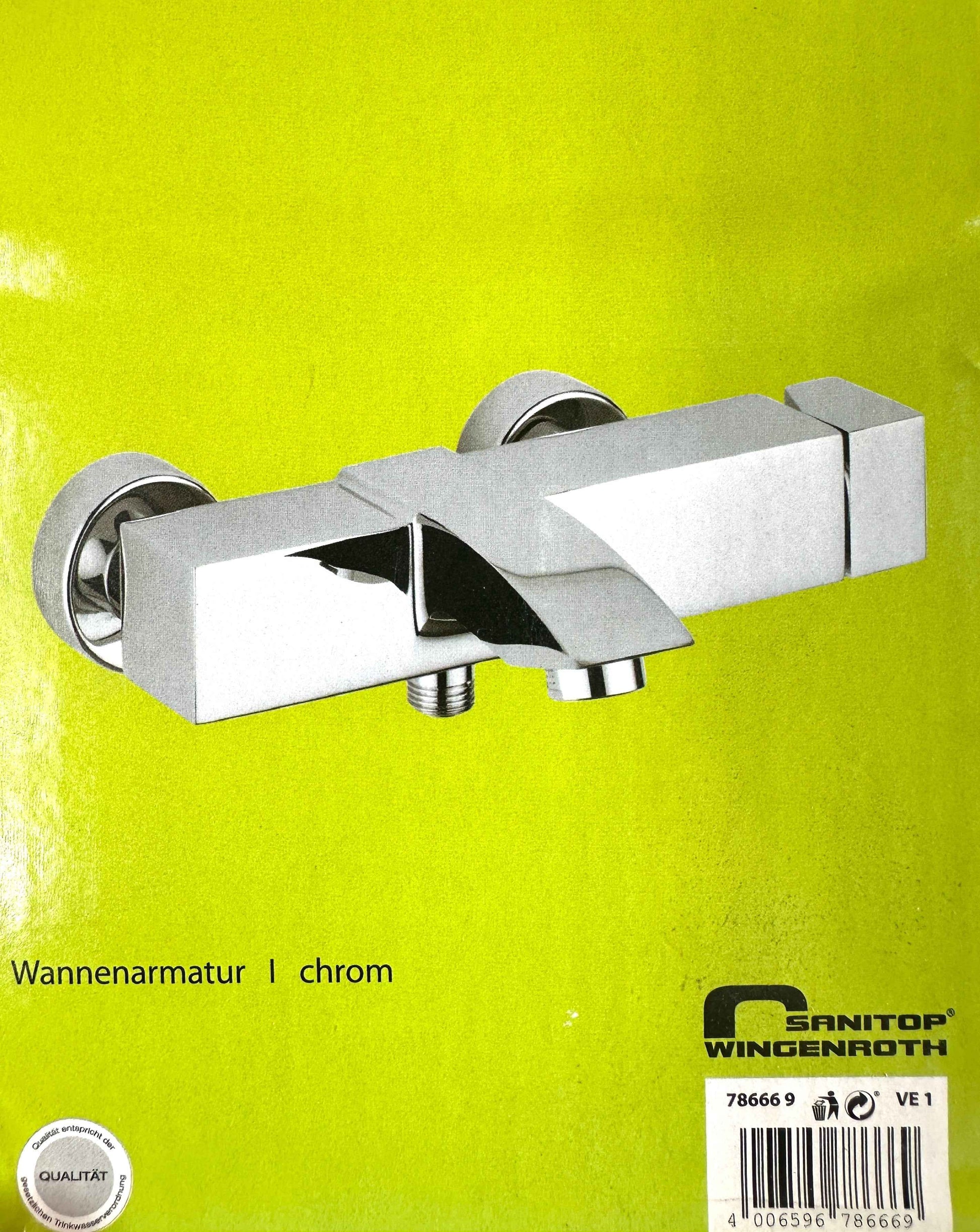 AquaSu „SONDRIO“ Wannen-Einhebelmischer (chrom)