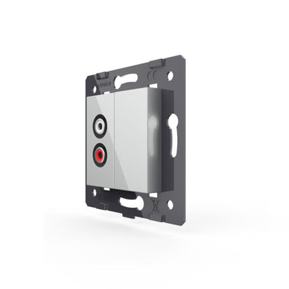 Livolo einfaches, graues Audio-Modul für Lautsprecher