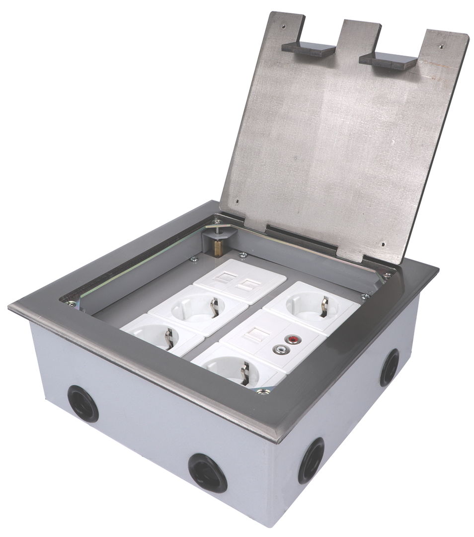 Edelstahl Bodentank 12-fach belegbar HTD-210KP