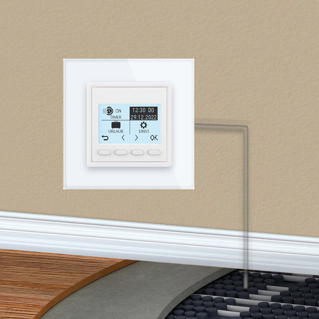 Livolo programmierbares Raumthermostat in weiß