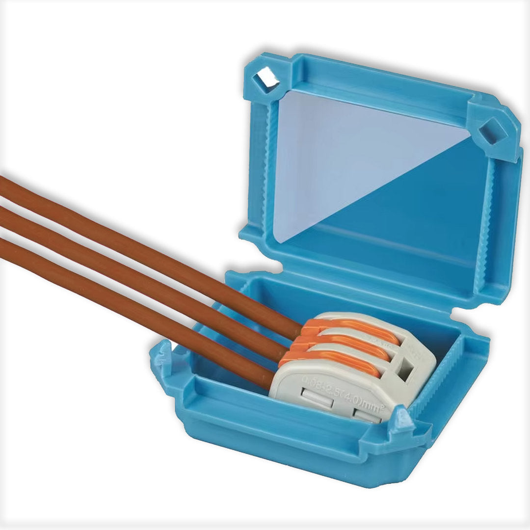 4 Gelboxen für Klemmen Wasserschutz für alle Arten von Klemmen