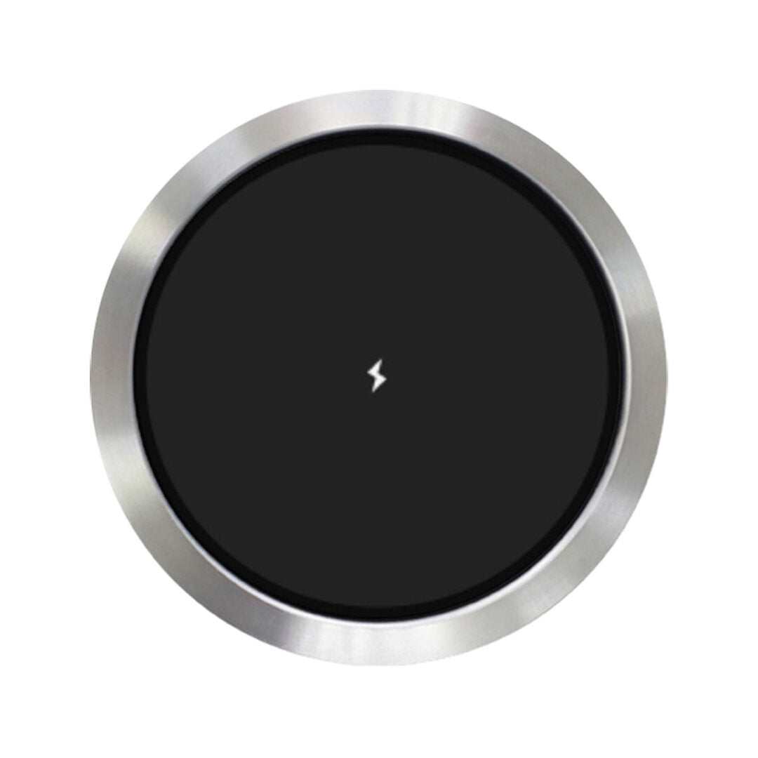 Versenkbare Tischsteckdose mit Induktionsladefläche, 2 Steckdosen & USB-A/USB-C, IP42 - Livolo-Deutschland