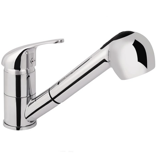 Aqua-Su "Tiado" Spültisch-Einhebelmischer (herausziehbar, chrom) - WEIM24